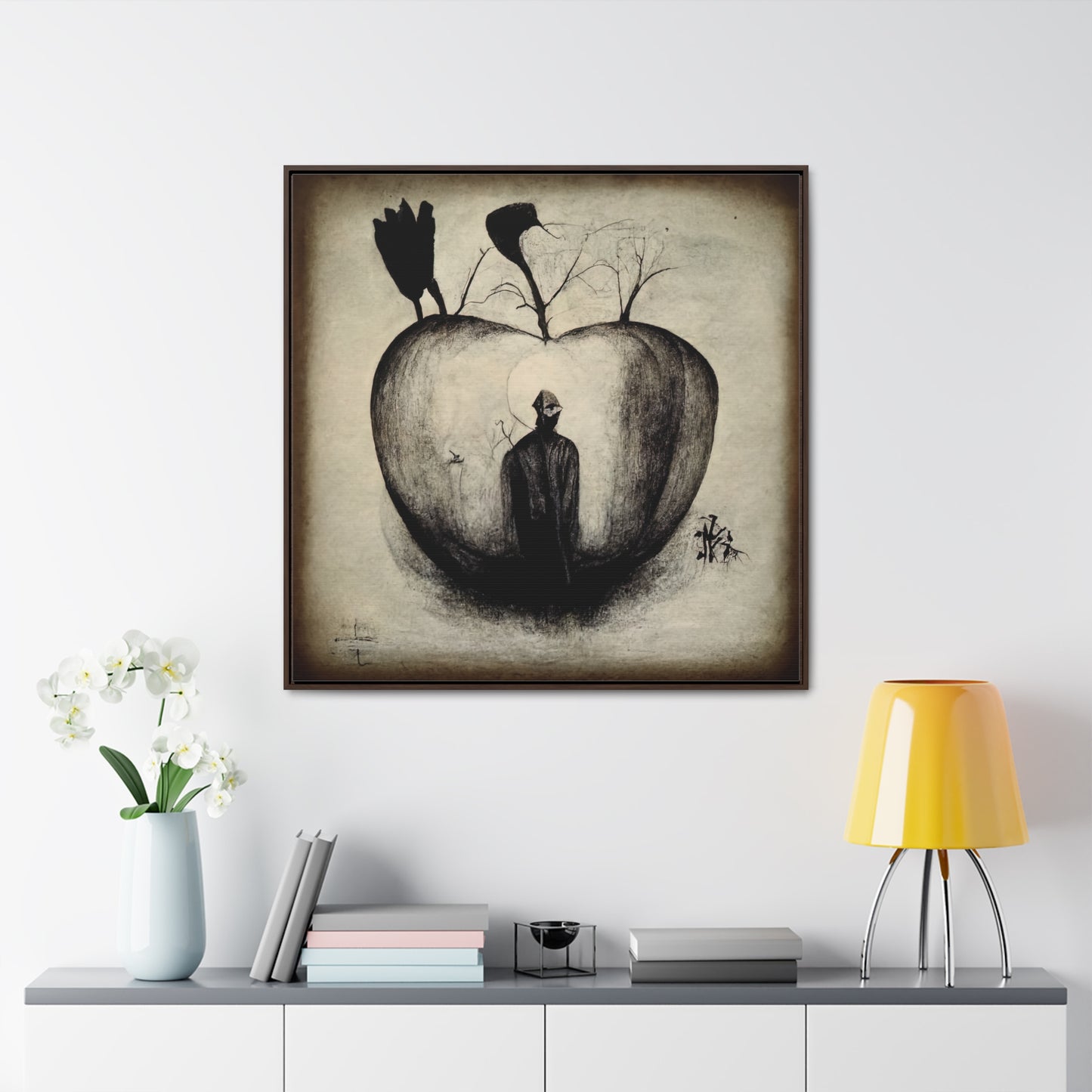 Apple 14, Valentinii, Gallery Canvas Wraps, Square Frame