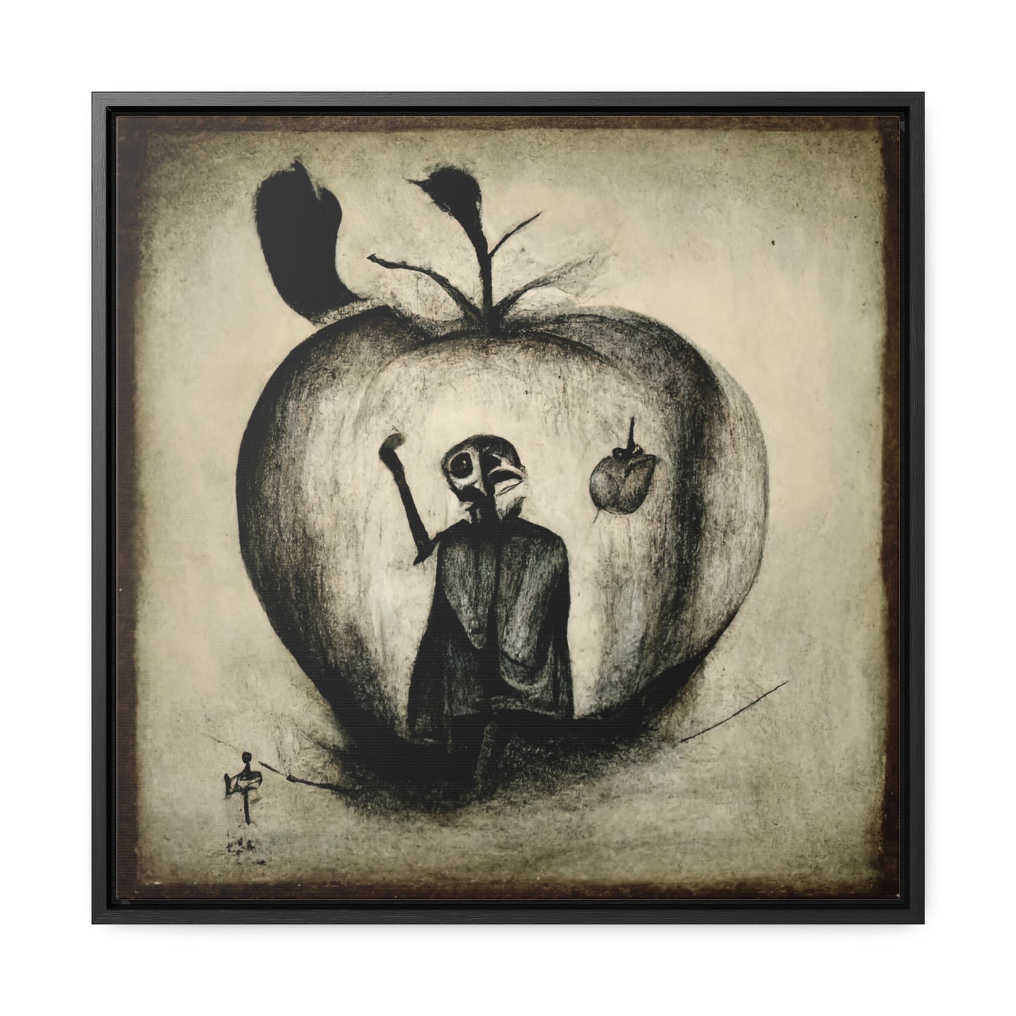 Apple 33, Valentinii, Gallery Canvas Wraps, Square Frame