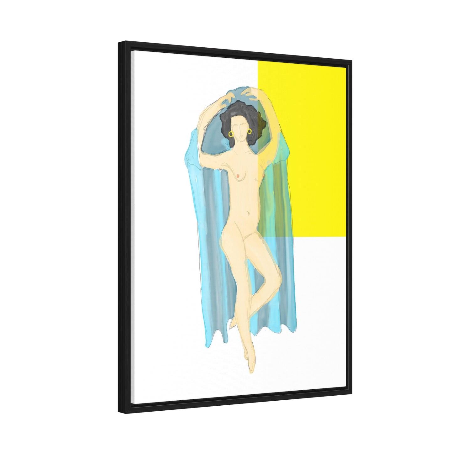 Dance in Nothingness, Original Eduard Pavel, Gallery Canvas Wraps, Vertical Frame