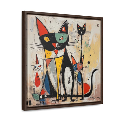 Cat 63, Gallery Canvas Wraps, Square Frame