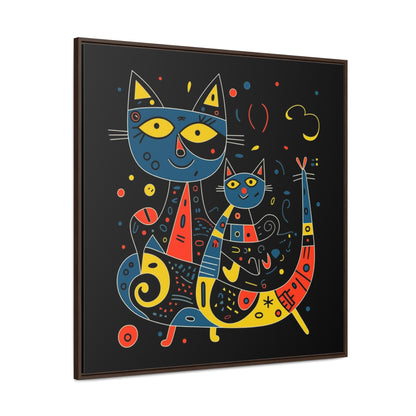 Cat 138, Gallery Canvas Wraps, Square Frame