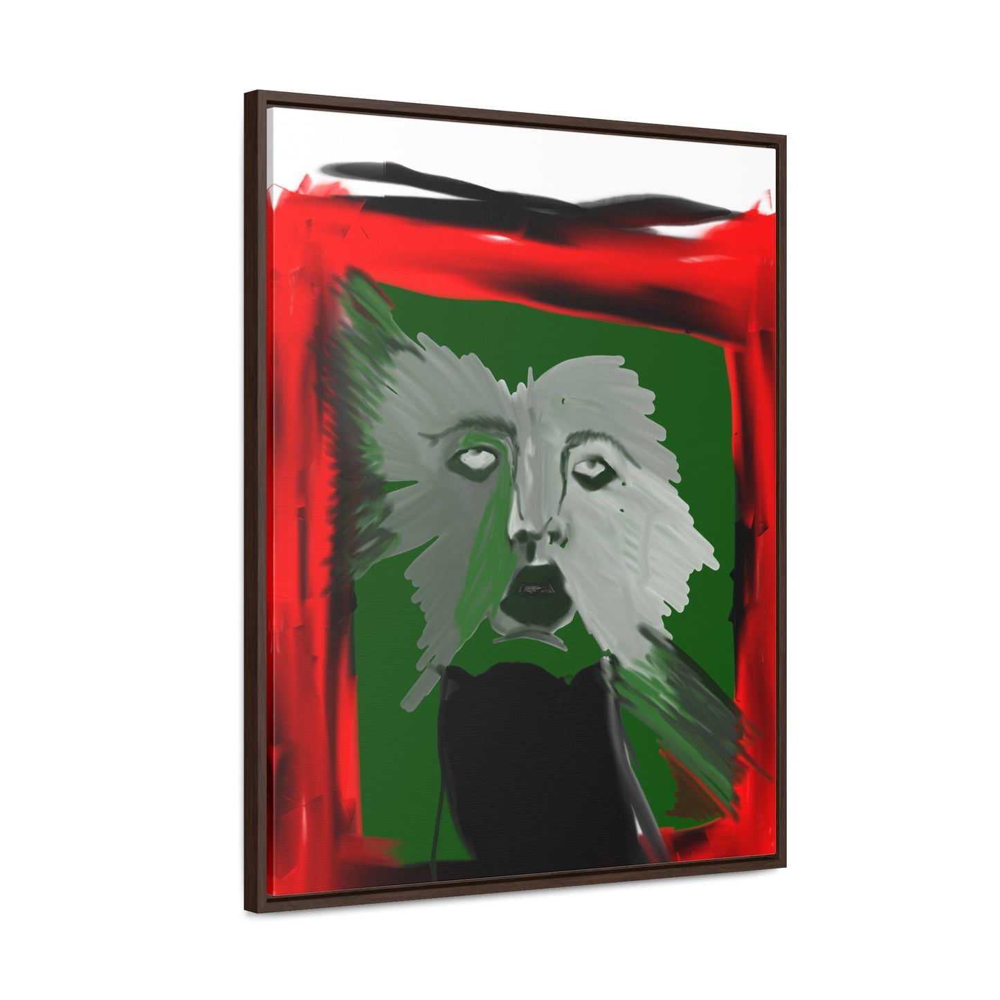 Morgue, Original Eduard Pavel, Gallery Canvas Wraps, Vertical Frame