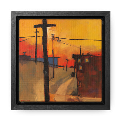 Land of the Sun 70, Valentinii, Gallery Canvas Wraps, Square Frame