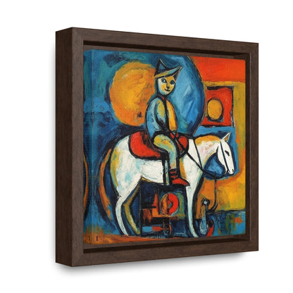 Cat 110, Gallery Canvas Wraps, Square Frame