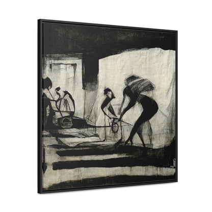 Domestic Memories 47, Valentinii, Gallery Canvas Wraps, Square Frame