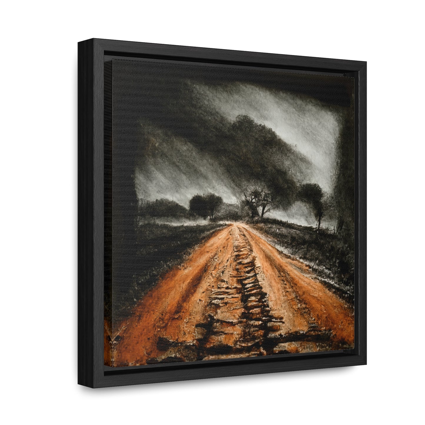 To the Rainy Land 8, Valentinii, Gallery Canvas Wraps, Square Frame