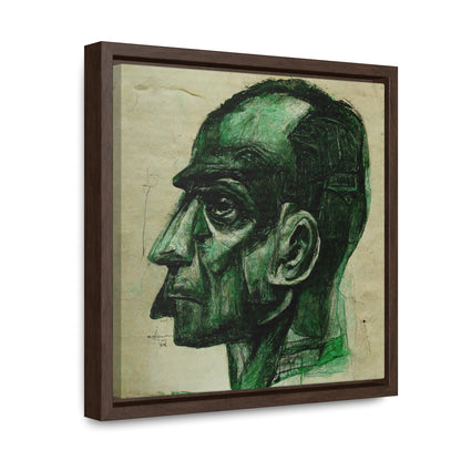 Heads 12, Valentinii, Gallery Canvas Wraps, Square Frame