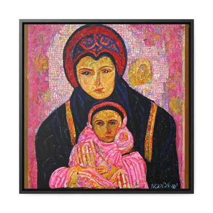 Mary and the Child 24, Valentinii, Gallery Canvas Wraps, Square Frame