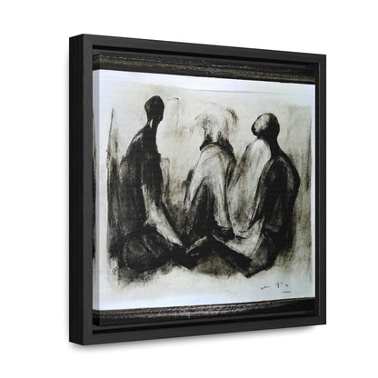 Palaeolithic Prayer 8, Valentinii, Gallery Canvas Wraps, Square Frame