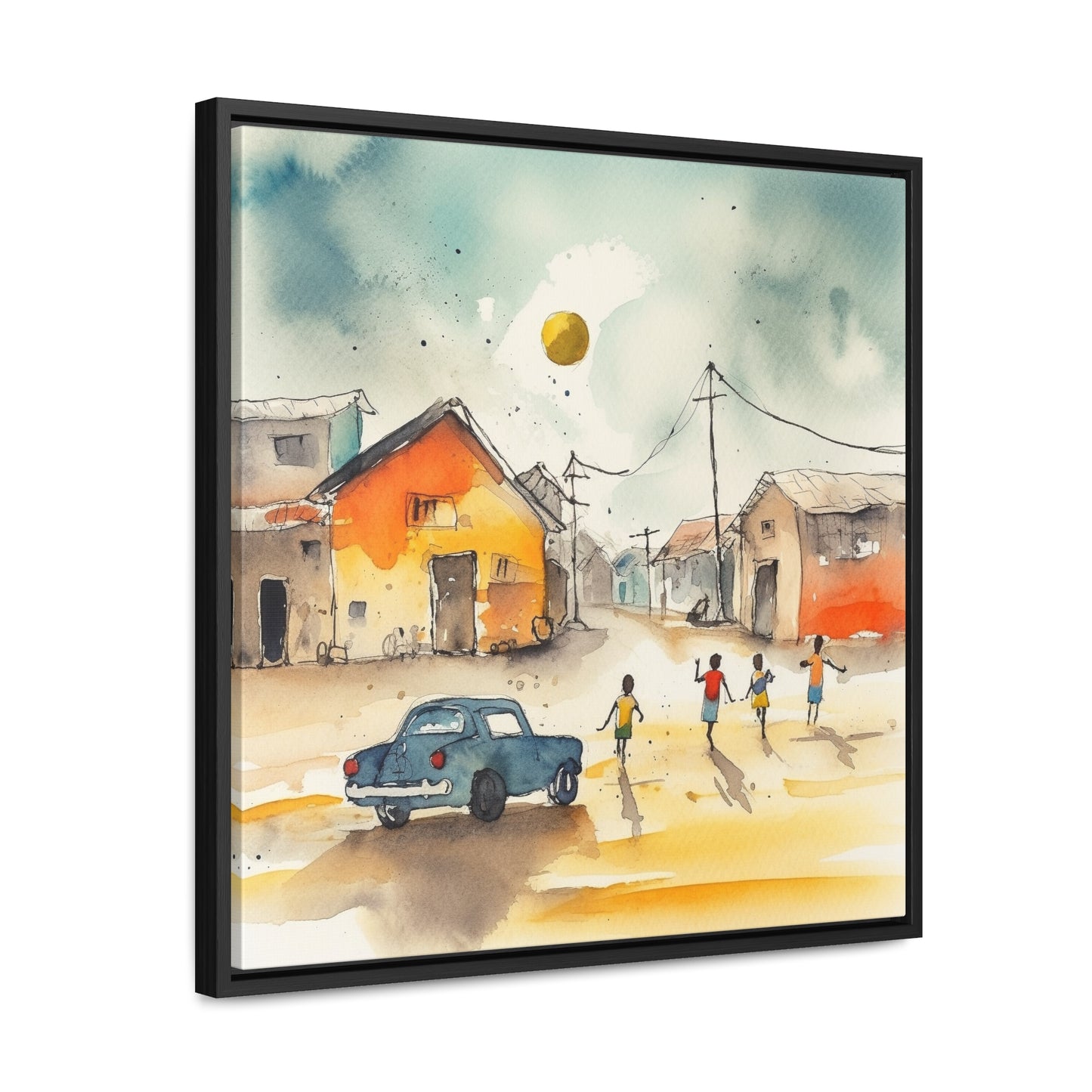 Childhood 6, Valentinii, Gallery Canvas Wraps, Square Frame