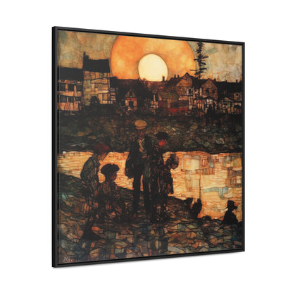 Land of the Sun 40, Valentinii, Gallery Canvas Wraps, Square Frame