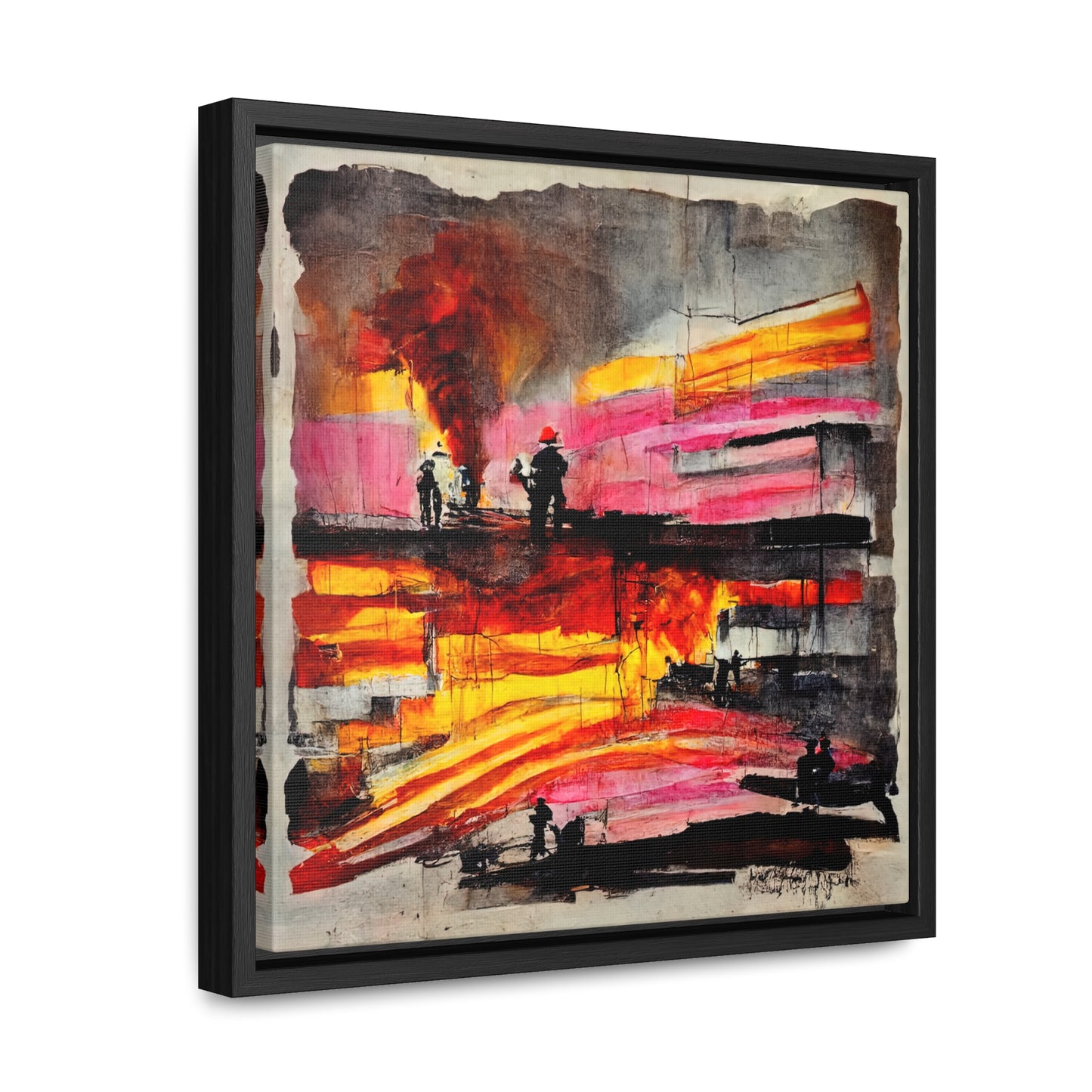 Land of the Sun 2, Valentinii, Gallery Canvas Wraps, Square Frame