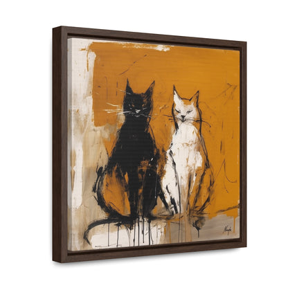 Cat 17, Gallery Canvas Wraps, Square Frame