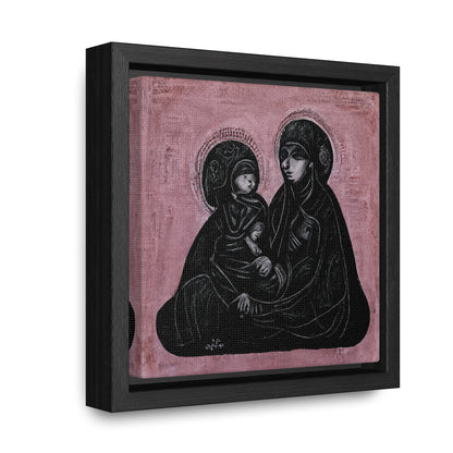 Mary and the Child 7, Valentinii, Gallery Canvas Wraps, Square Frame