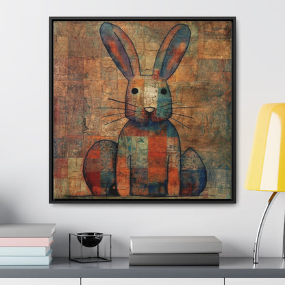 Rabbit 23, Gallery Canvas Wraps, Square Frame