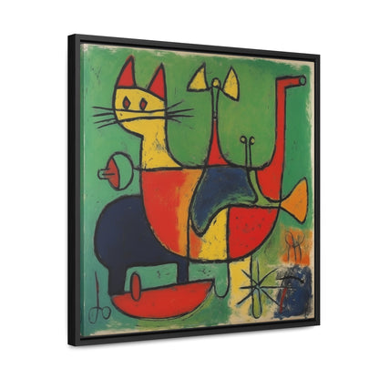 Cat 135, Gallery Canvas Wraps, Square Frame