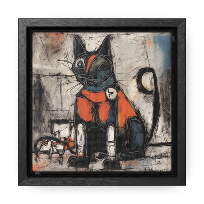 Cat 48, Gallery Canvas Wraps, Square Frame