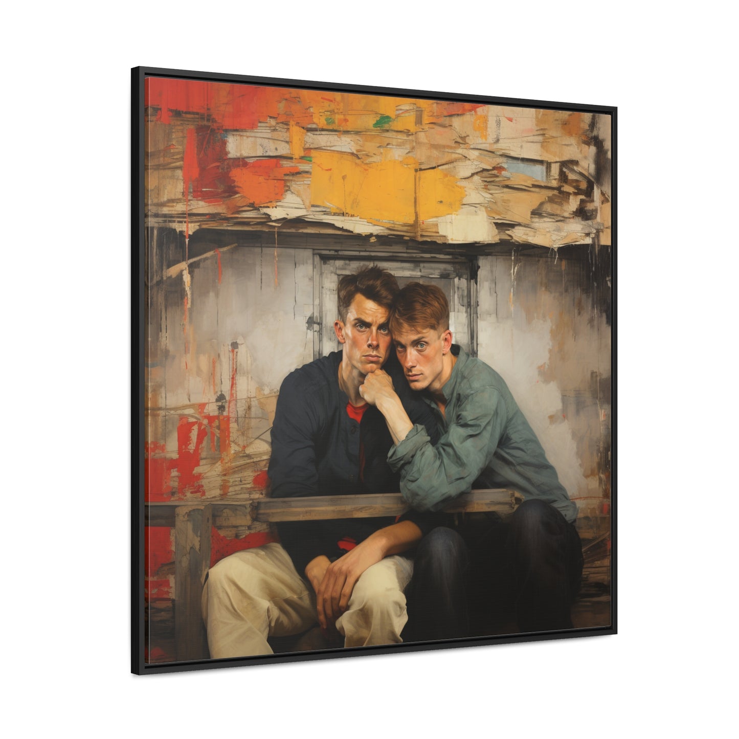 LGBT 2, Gallery Canvas Wraps, Square Frame