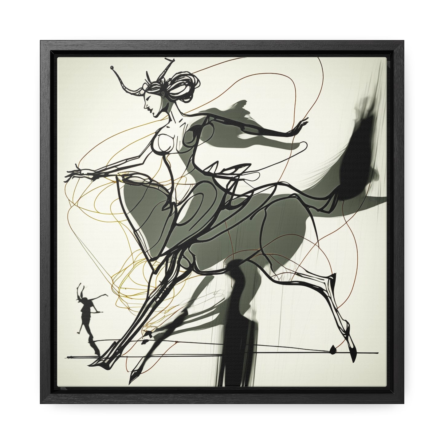 Naivia 20, Gallery Canvas Wraps, Square Frame