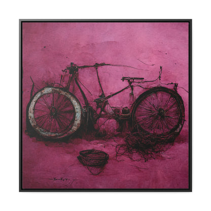 Bicycle 5, Valentinii, Gallery Canvas Wraps, Square Frame