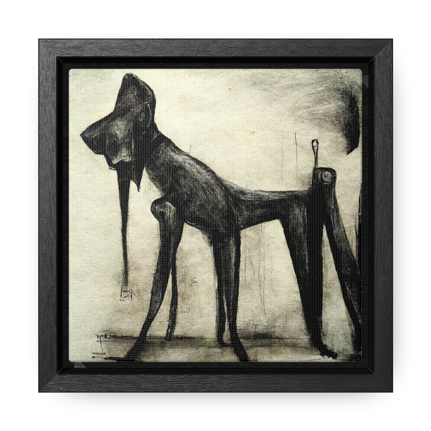 Dogs and Puppies 18, Valentinii, Gallery Canvas Wraps, Square Frame