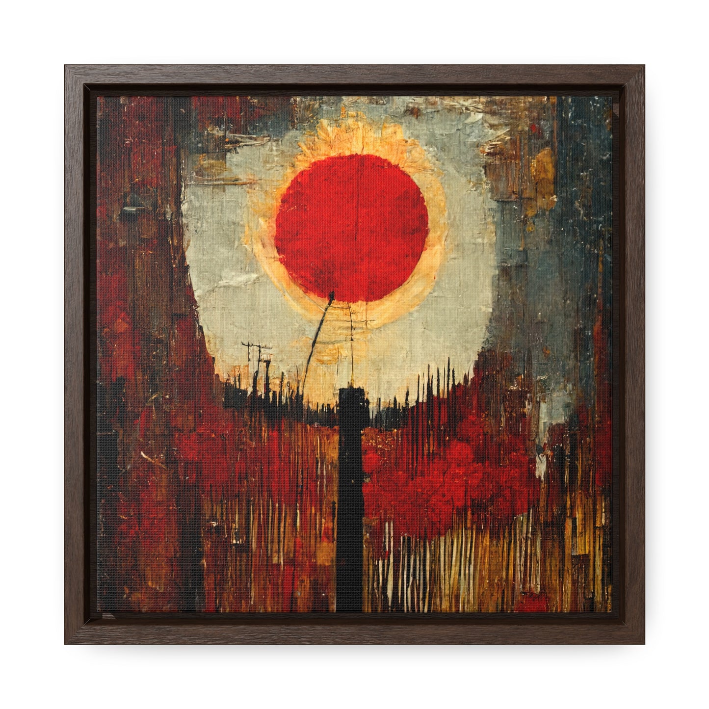 Land of the Sun 29, Valentinii, Gallery Canvas Wraps, Square Frame