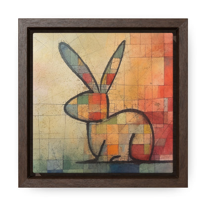 Rabbit 26, Gallery Canvas Wraps, Square Frame