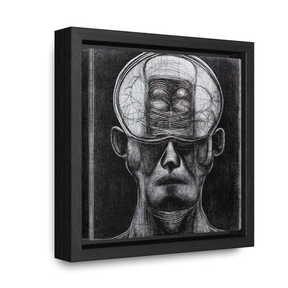 Brain 35, Valentinii, Gallery Canvas Wraps, Square Frame