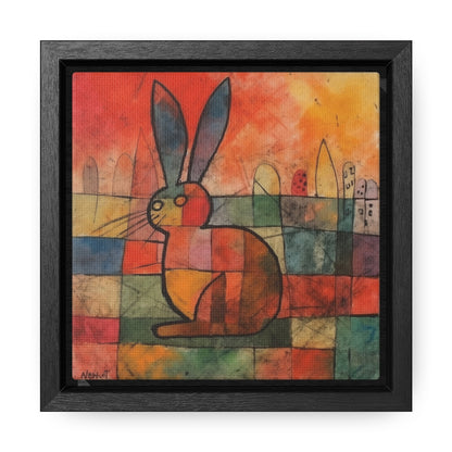 Rabbit 39, Gallery Canvas Wraps, Square Frame