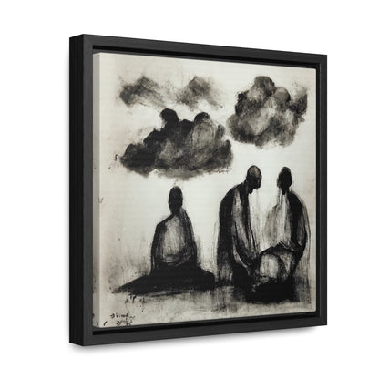 Palaeolithic Prayer 10, Valentinii, Gallery Canvas Wraps, Square Frame