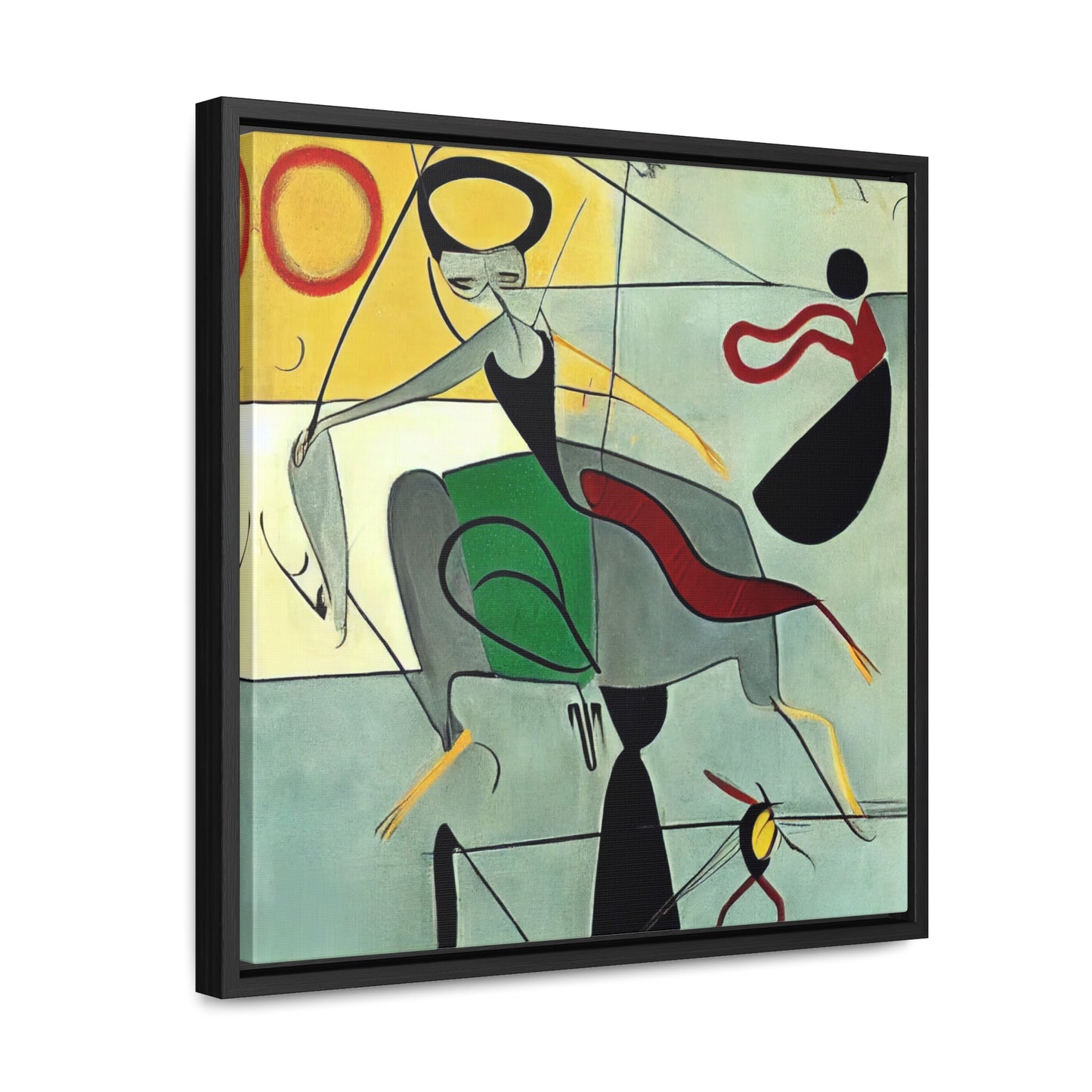 Naivia 9, Gallery Canvas Wraps, Square Frame