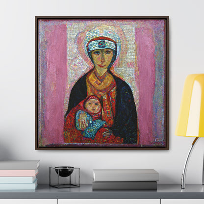 Mary and the Child 23, Valentinii, Gallery Canvas Wraps, Square Frame