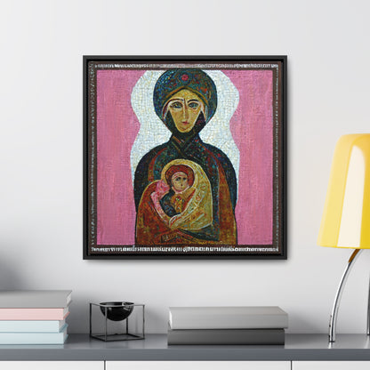 Mary and the Child 21, Valentinii, Gallery Canvas Wraps, Square Frame