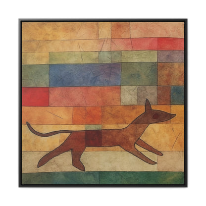 V Dog 10, Gallery Canvas Wraps, Square Frame