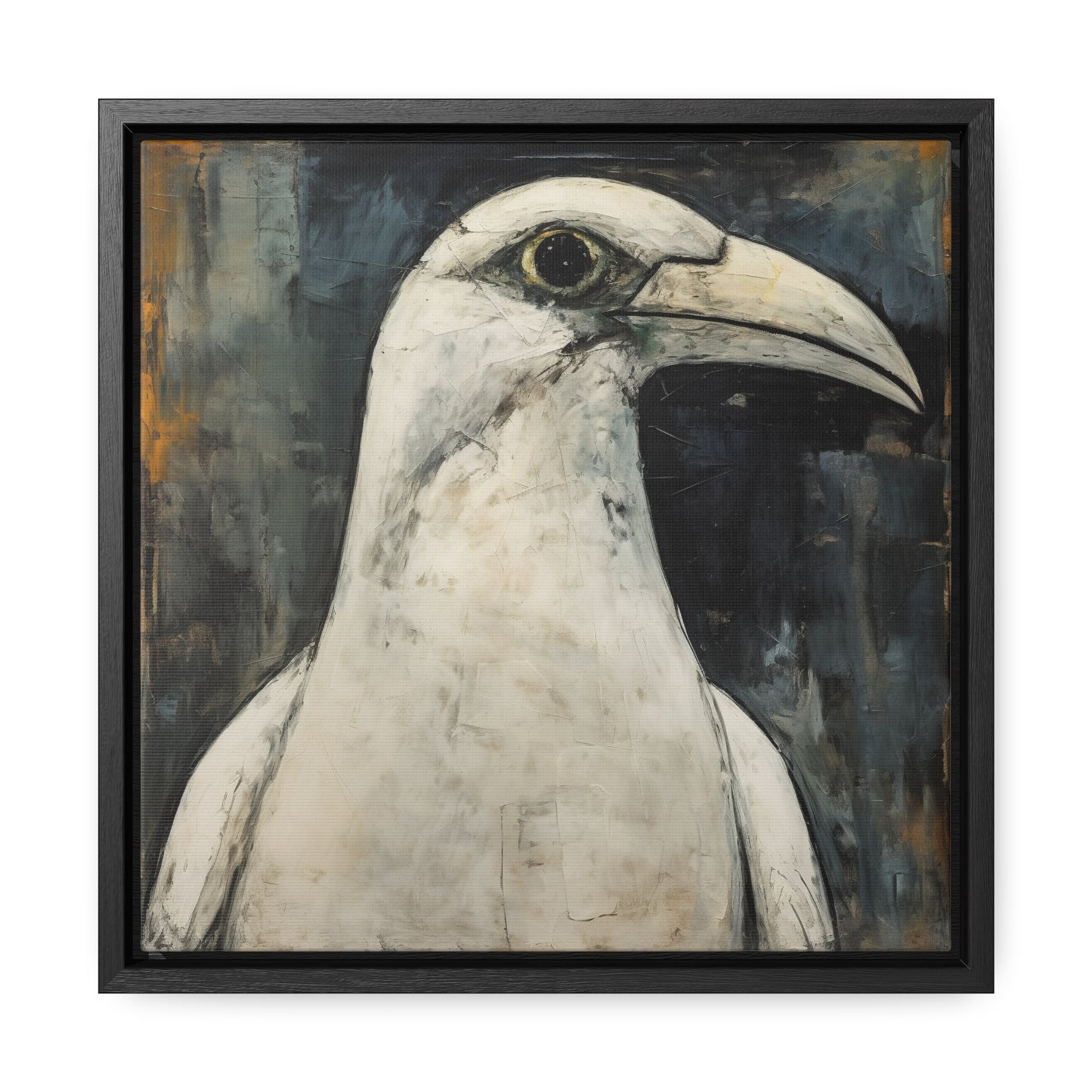 Bird 4, Gallery Canvas Wraps, Square Frame