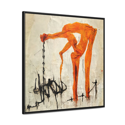 Feet and Drama 19, Valentinii, Gallery Canvas Wraps, Square Frame