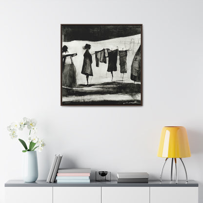 Domestic Memories 14, Valentinii, Gallery Canvas Wraps, Square Frame