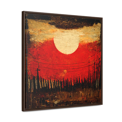 Land of the Sun 12, Valentinii, Gallery Canvas Wraps, Square Frame