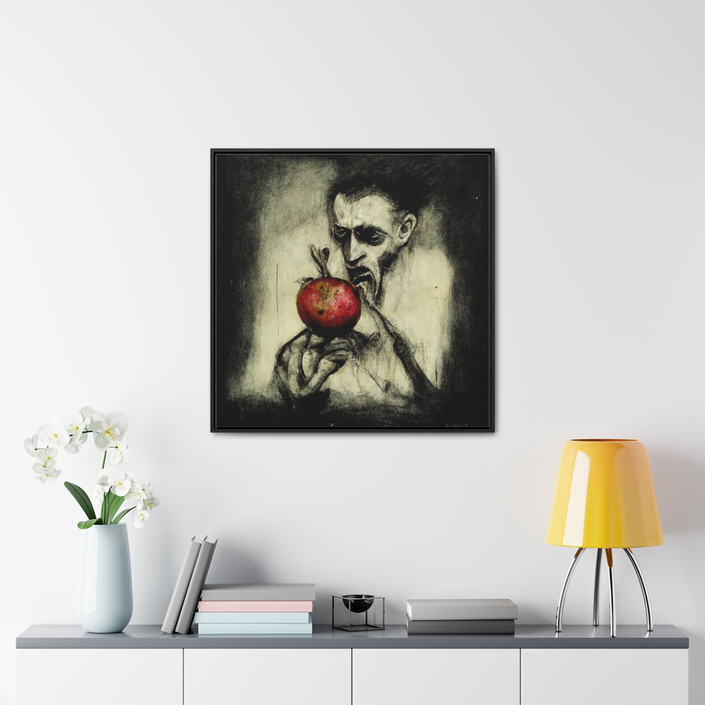 Apple 10, Valentinii, Gallery Canvas Wraps, Square Frame