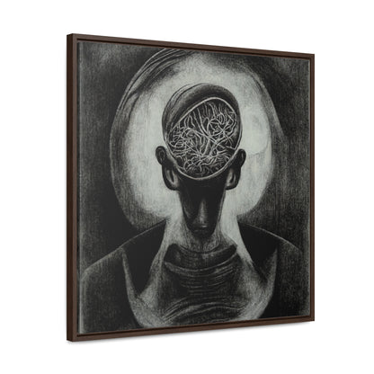 Brain, Valentinii, Gallery Canvas Wraps, Square Frame