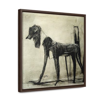 Dogs and Puppies 19, Valentinii, Gallery Canvas Wraps, Square Frame