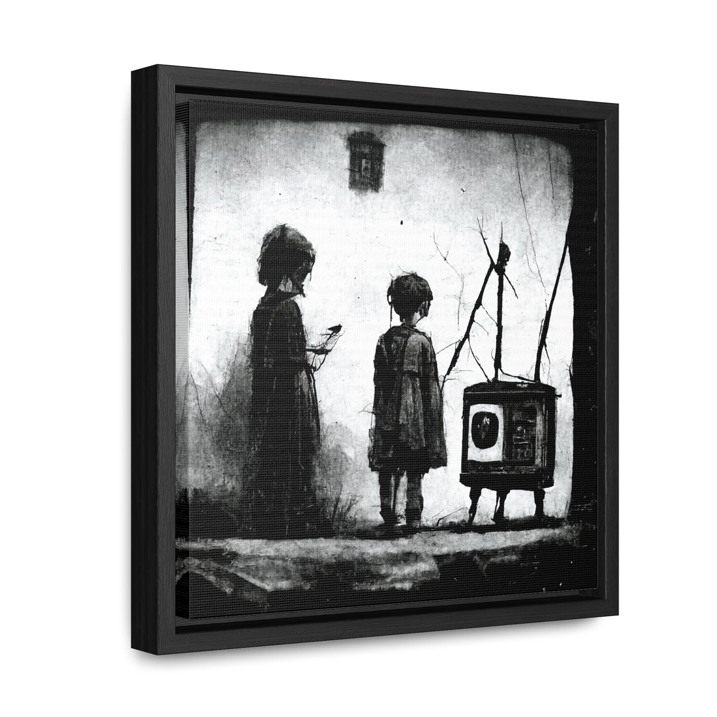 Childhood Wave 4, Valentinii, Gallery Canvas Wraps, Square Frame