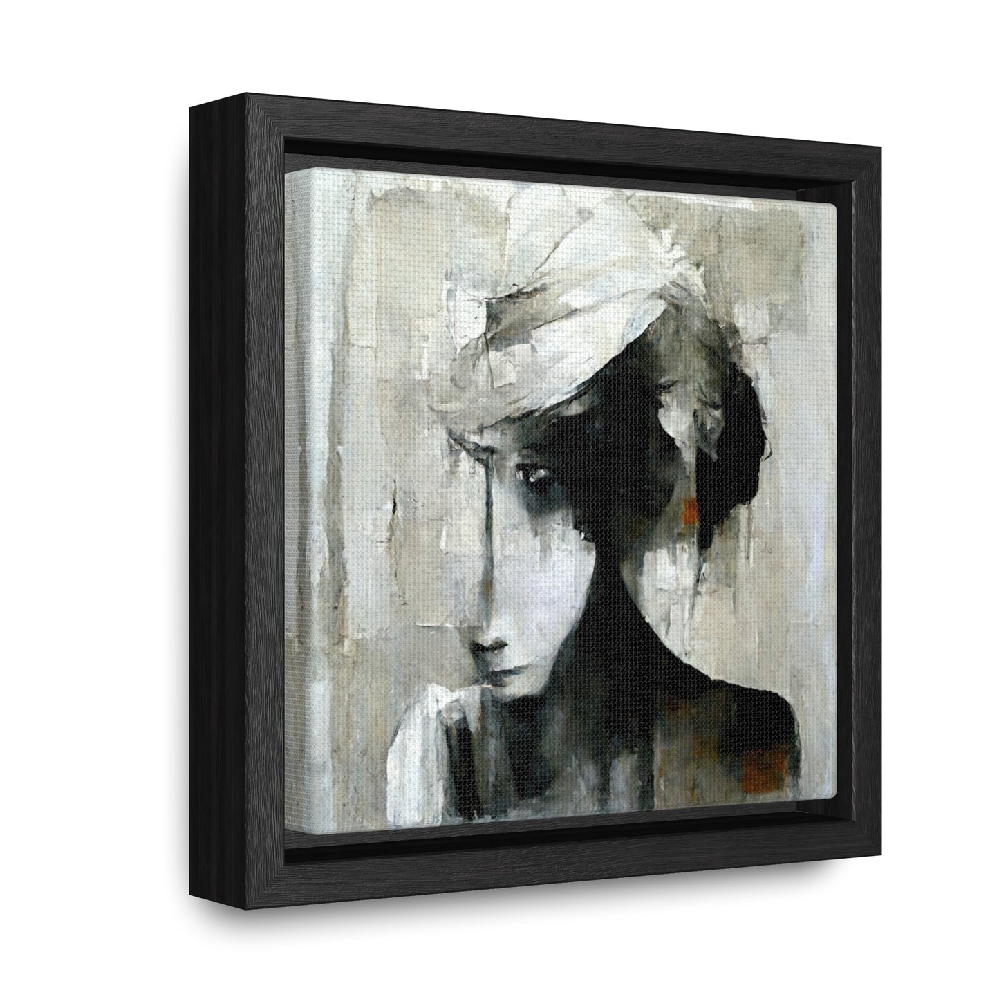 Forgotten face 2, Valentinii, Gallery Canvas Wraps, Square Frame