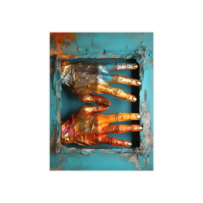 Hands 81, Ceramic Photo Tile