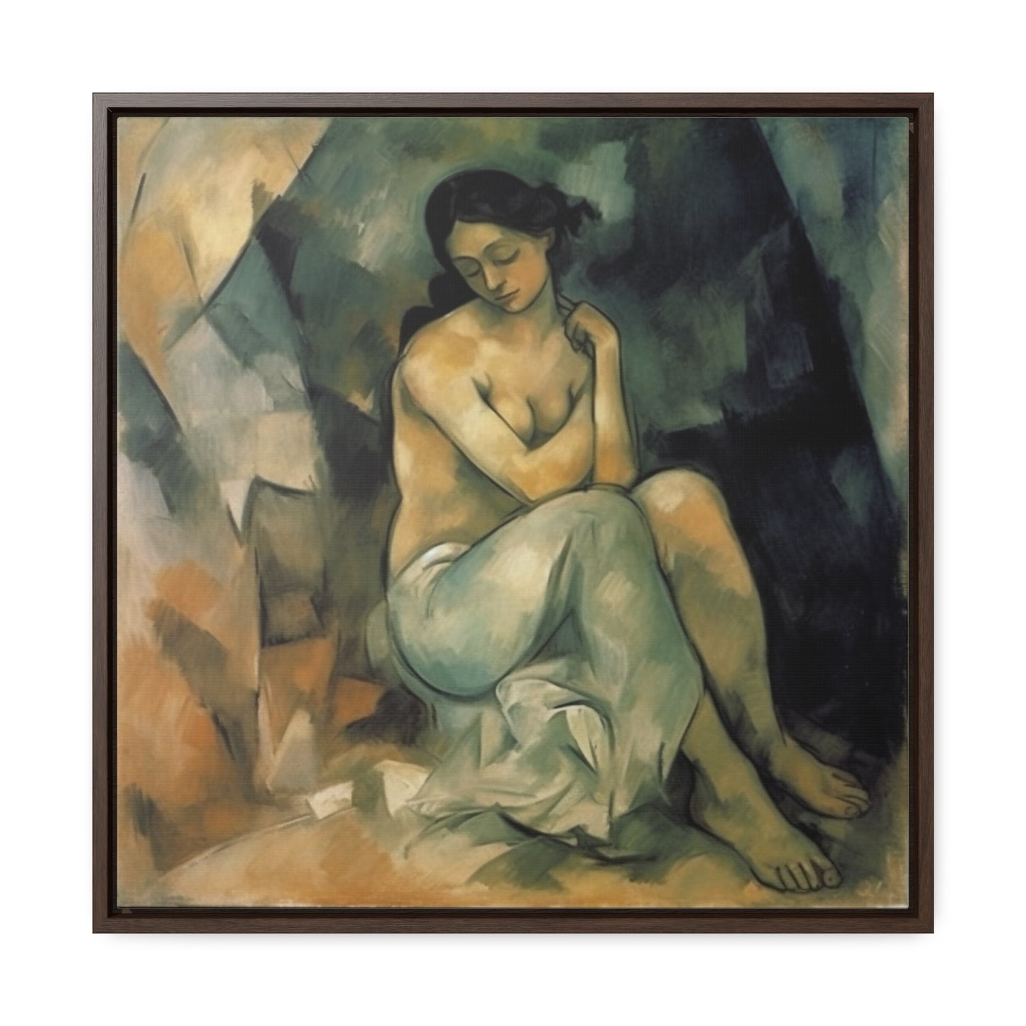 Women, Valentinii, Gallery Canvas Wraps, Square Frame