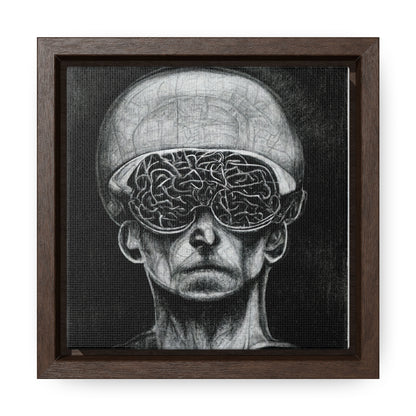 Brain 14, Valentinii, Gallery Canvas Wraps, Square Frame