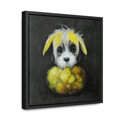 Dogs and Puppies, Valentinii, Gallery Canvas Wraps, Square Frame