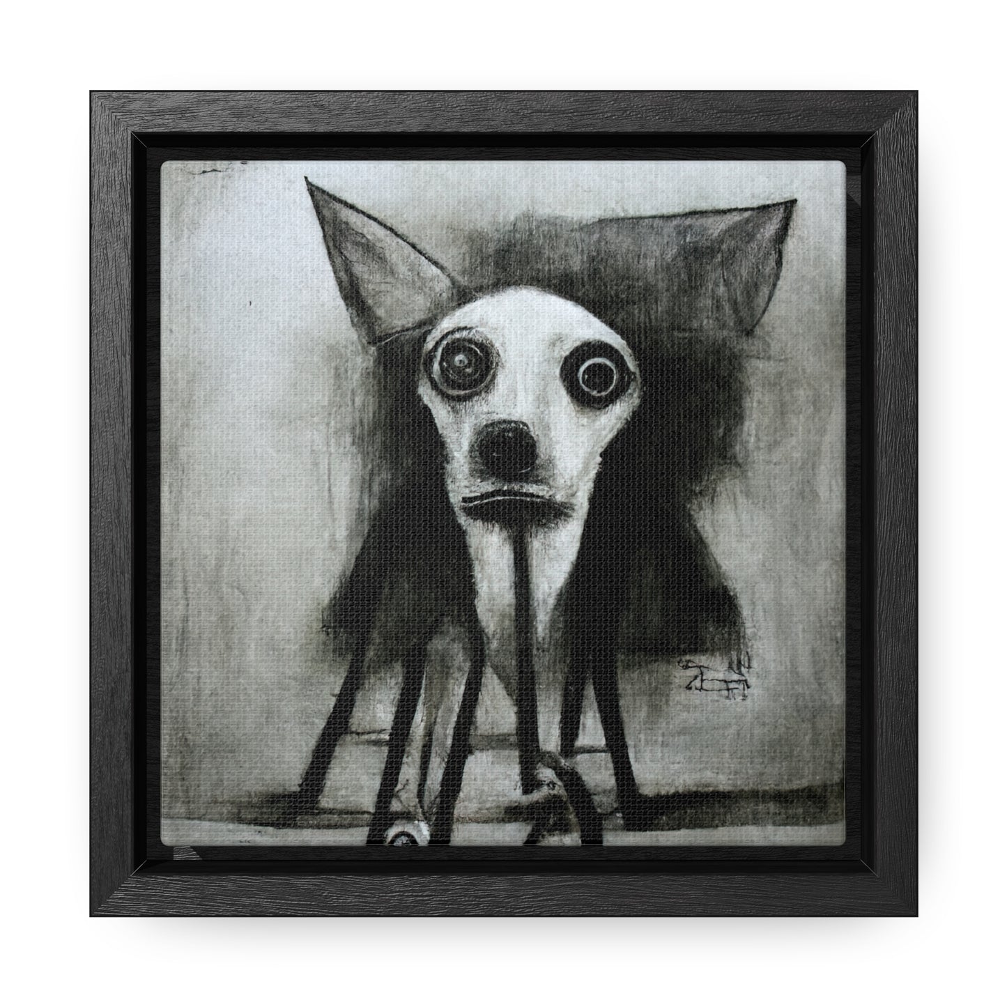 Dogs and Puppies 22, Valentinii, Gallery Canvas Wraps, Square Frame