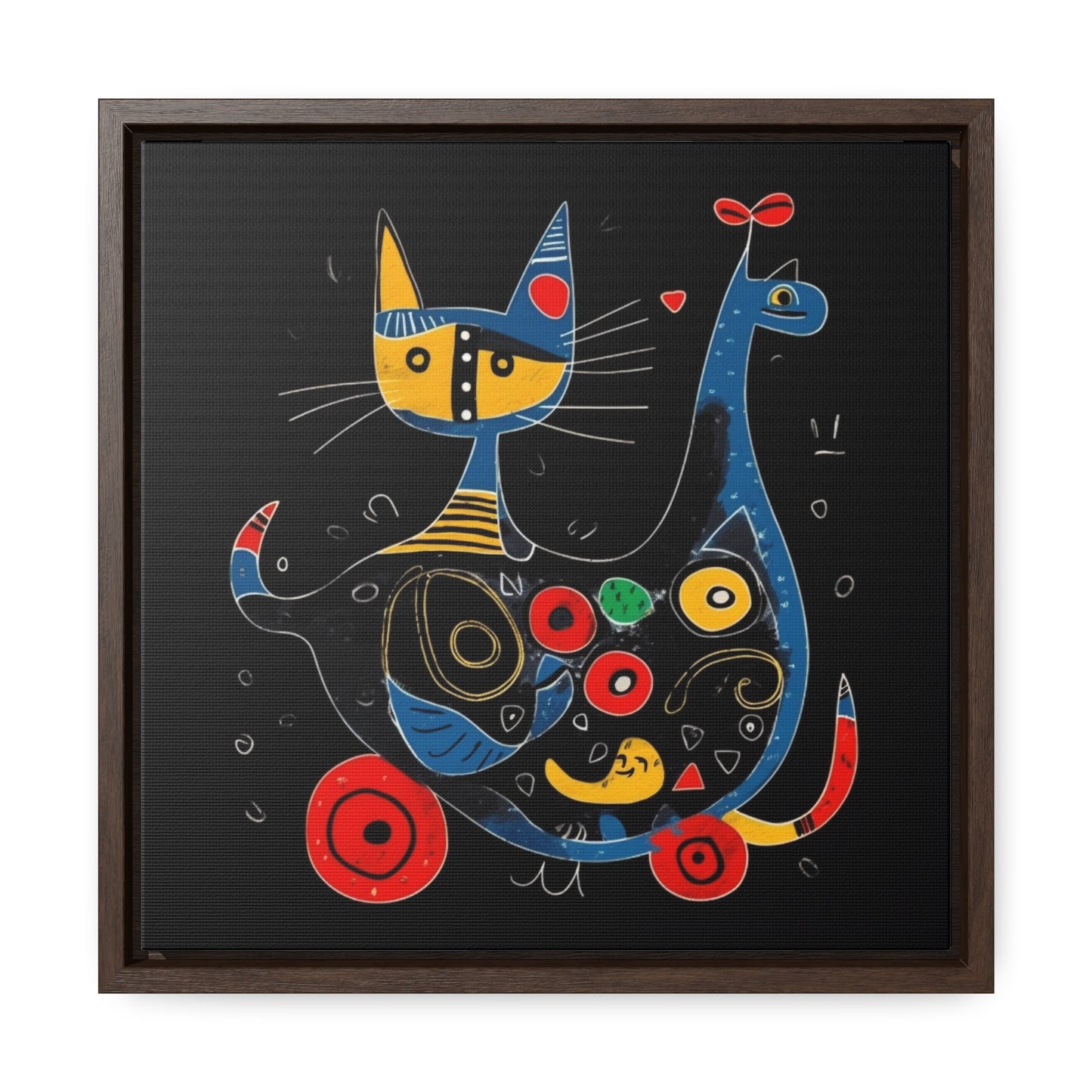 Cat 144, Gallery Canvas Wraps, Square Frame