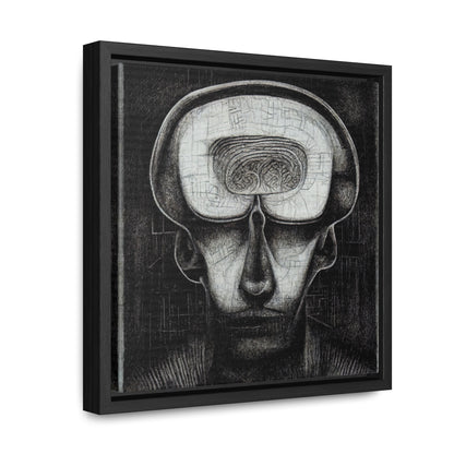 Brain 59, Valentinii, Gallery Canvas Wraps, Square Frame